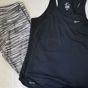 Nike top Under Armour pants